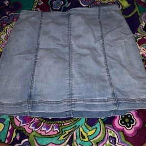 Jean skirt